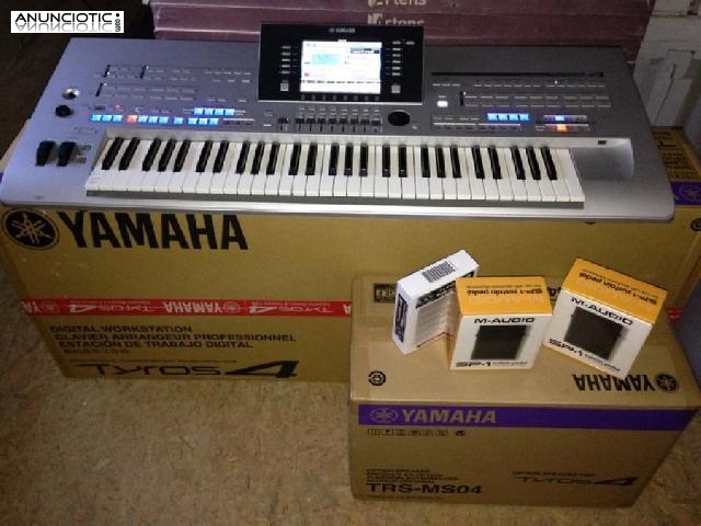 Yamaha Tyros4 61-Key Arranger Workstation Keyboard 1000