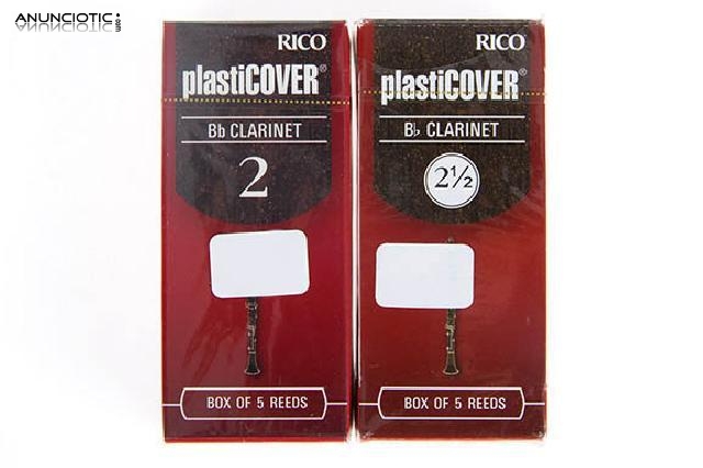 Cañas rico plasticover para clarinete