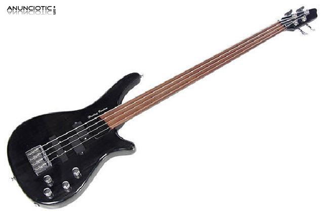 Harley benton hb400fltbk fretless