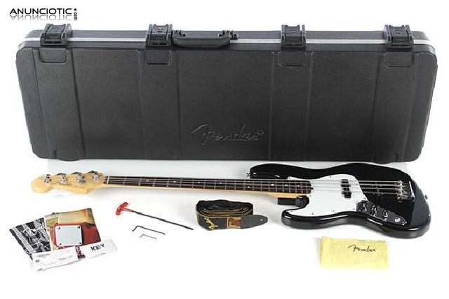 Fender american standard jazz bass zurdo