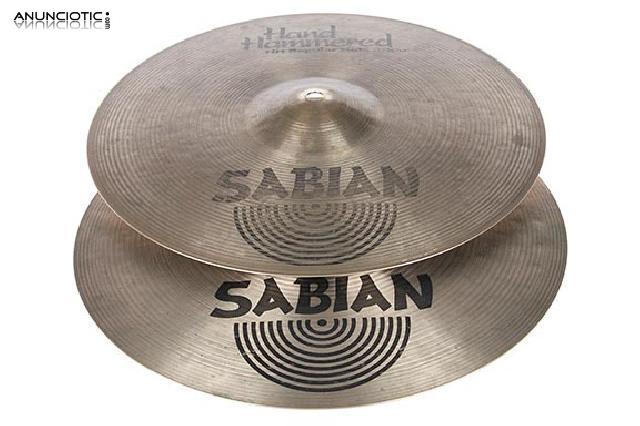 Sabian hand hammered regular hi-hats 14