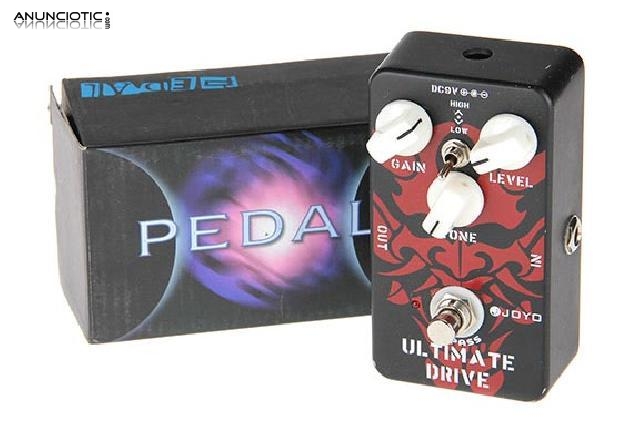 Joyo ultimate drive pedales y pedaleras