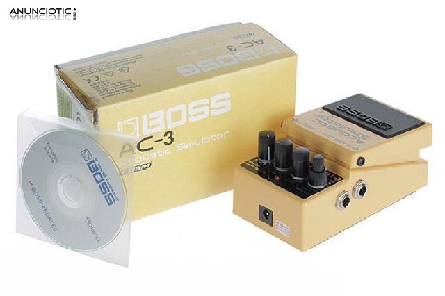 Boss ac-3 pedales y pedaleras