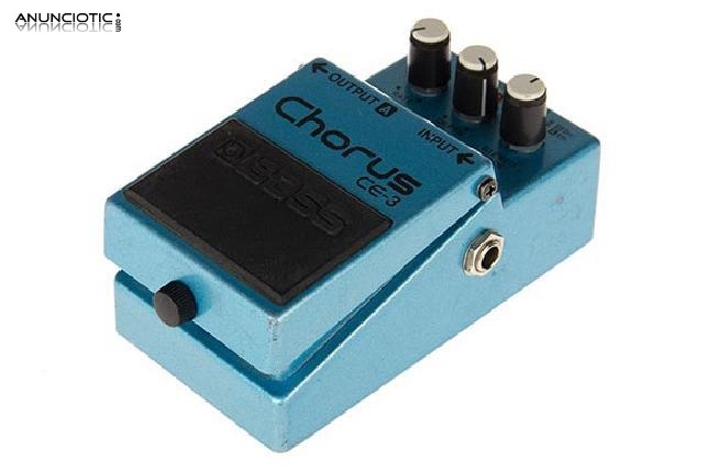 Boss ce-3 pedales y pedaleras