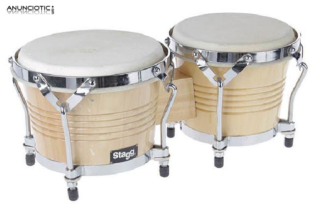 Bongos stagg nw200 otros instrumentos percusión