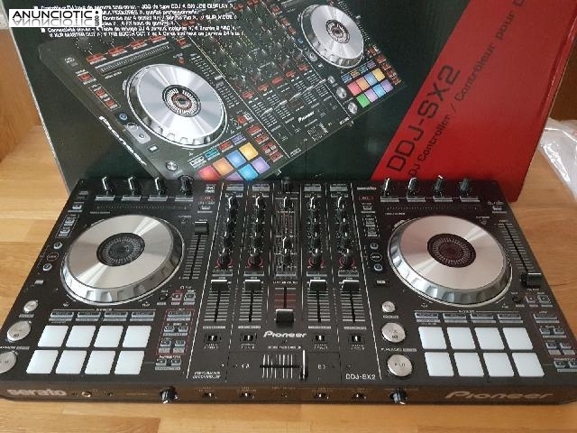 Venta Pioneer DDJ-SX2 . 600,Pioneer XDJ RX . 900,Pioneer DDJ SR.. 370