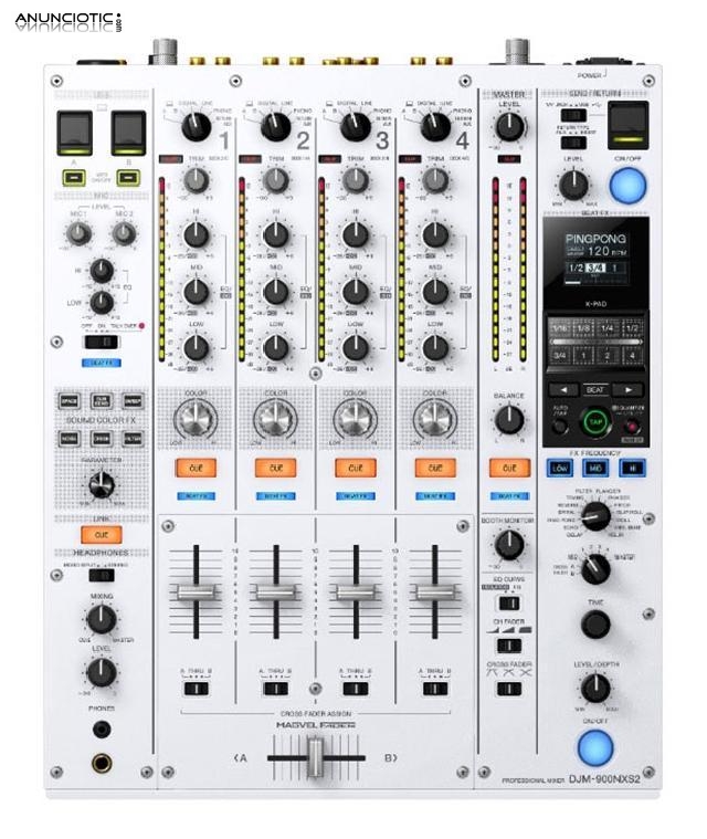 Pioneer CDJ-2000NXS2-W and DJM-900NXS2-W  Limited edition white is 2350 Eu