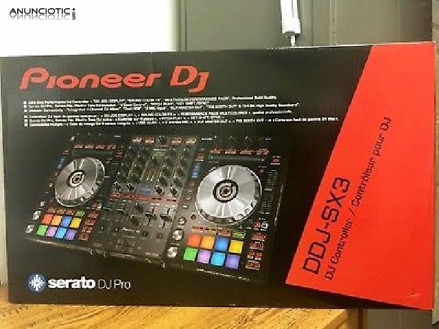 Pioneer DDJ-1000 550, Pioneer DDJ SX3 550, Pioneer XDJ-RX2 800