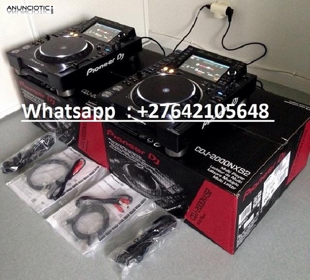 2x Pioneer CDJ-2000NXS2 y 1x DJM-900NXS2 mixer = 1899 EUR