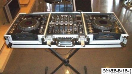 2x pioneer cdj 1000mk3 y Un djm 800 (completo equipo)