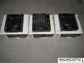 2x pioneer cdj 1000mk3 y 1 Djm 800