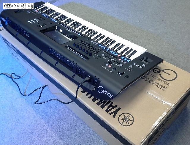 Yamaha Genos 76-Key , Korg Pa4X 76 Key,  Yamaha PSR-SX900 , Korg PA-1000