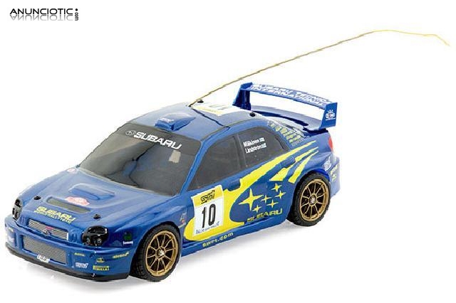 Coche radiocontrol subaru impreza 1/10