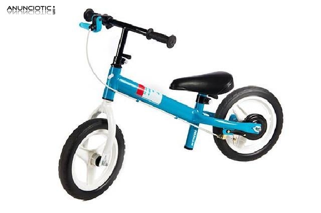 Bicicleta sin pedales btwin new runride azul