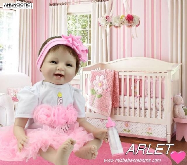 Muñeca reborn vinilo siliconado: arlet