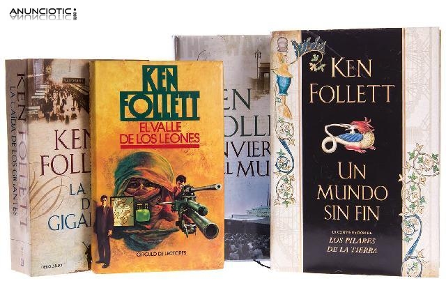 Pack 4 Novelas de Ken Follet