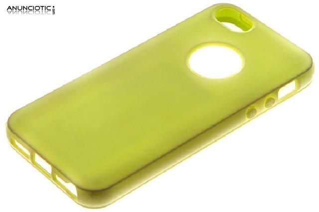 Funda iphone 5 verde pistacho