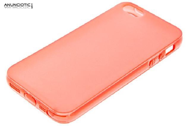 Carcasa rojo para iphone 5.