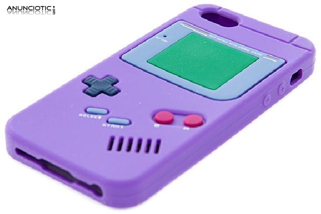 Funda game boy morada para  iphone 5