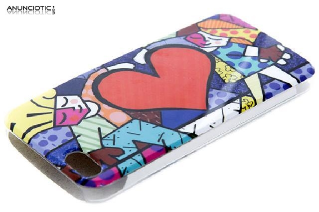 Funda para iphone con dibujos corazón.