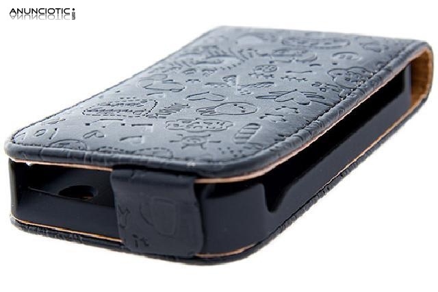 Funda  para blackberry, negra.