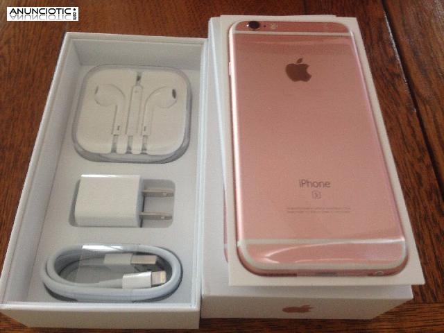venta autentico Apple iPhone 6s ROSE ORO 250 xmas promoción