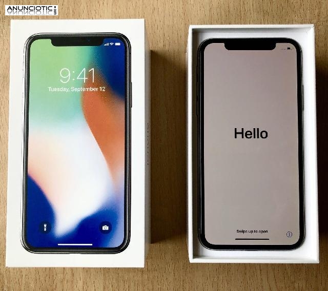 Apple iPhone X 64GB 400 ,iPhone X 256GB 450,iPhone 8 64GB 300,iPhone 8 P