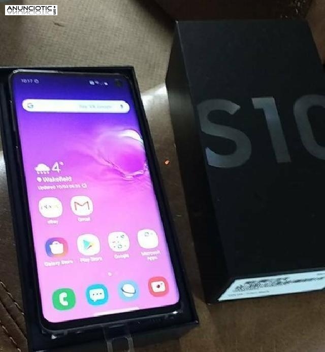 Samsung Galaxy S10 128GB = 500 EUR, Samsung Galaxy S10+ 128GB = 550 EUR , W