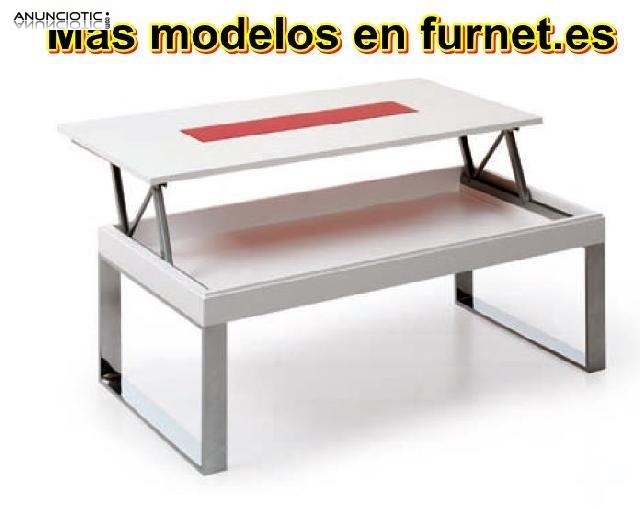 Mesa de centro elevable