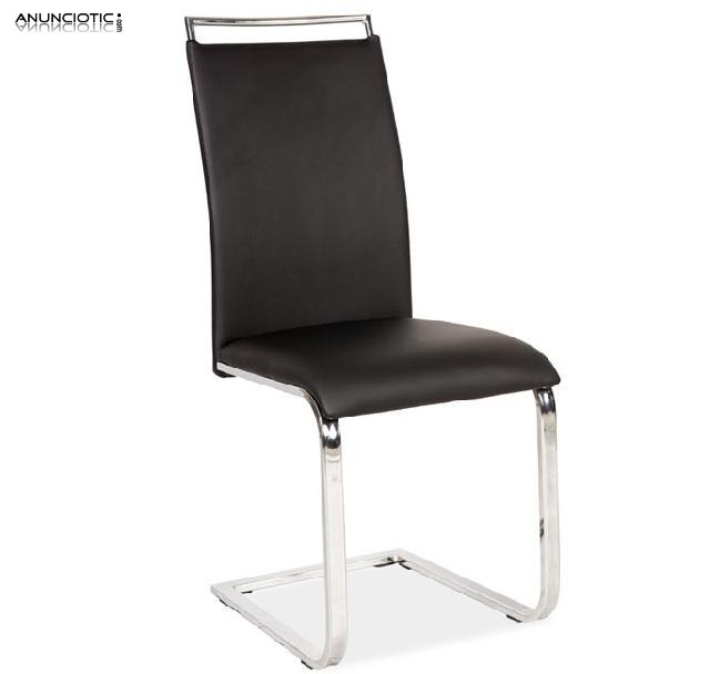 Orinoco silla de comedor negro o blanco