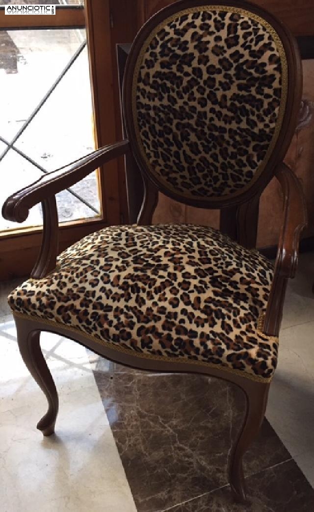 Se vende butaca de leopardo