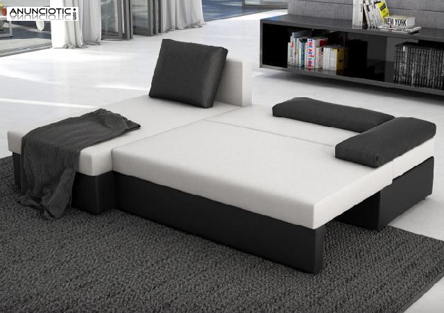 Sofá cama chaise longue modelo frack