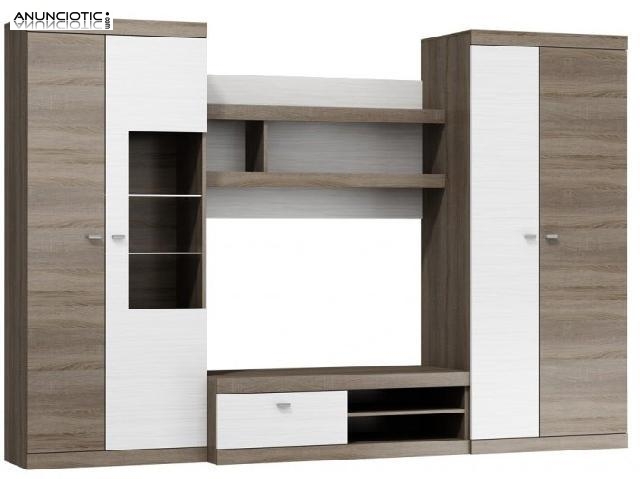 Mueble de salón cristel truflowy/blanco