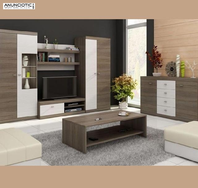 Mueble de salón cristel truflowy/blanco