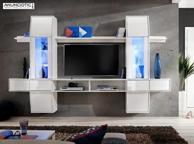 Mueble de salón modelo nilson blanco