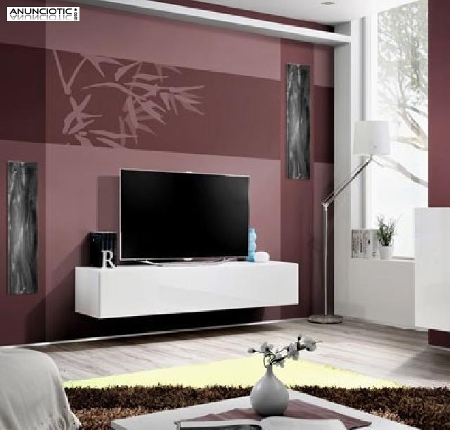 Mueble tv modelo forli xl blanco