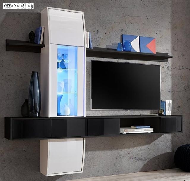 Mueble salón modelo marlnegro