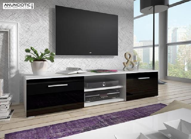 MUEBLE TV MODELO OLGA BLANCO SIN LED