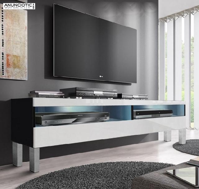 Mueble tv modelo tobic pt (160 cm) 