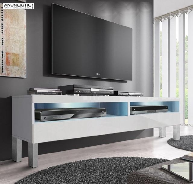 Mueble tv modelo tobic pt (160 cm) 
