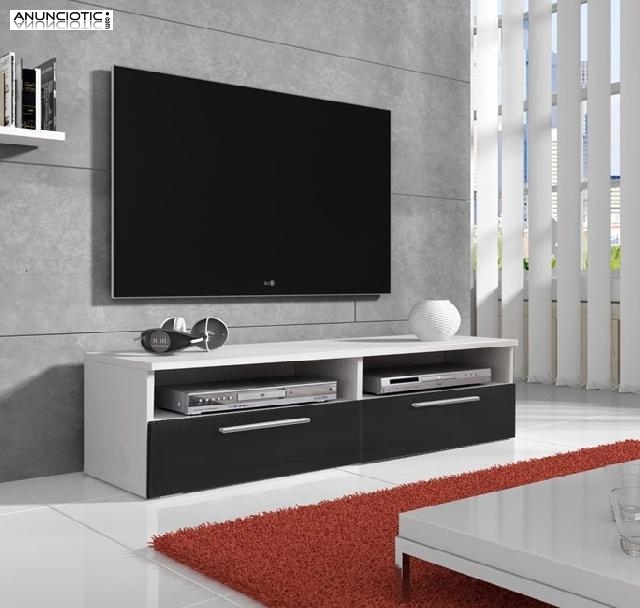 Mueble TV modelo Cozumel en blanco con