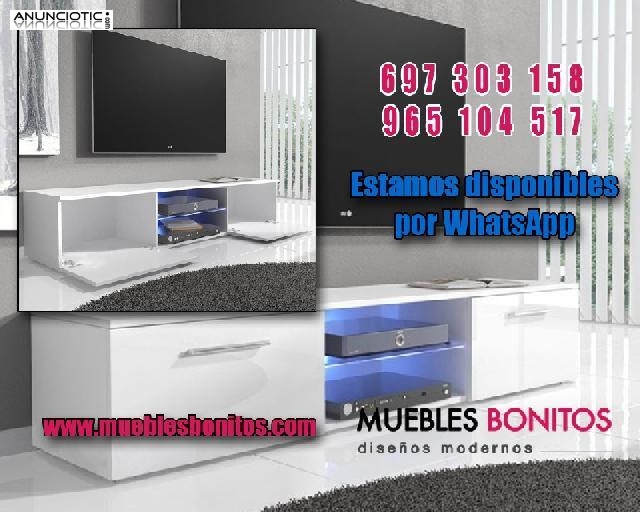 Mobiliario TV con luces LEDs 3427