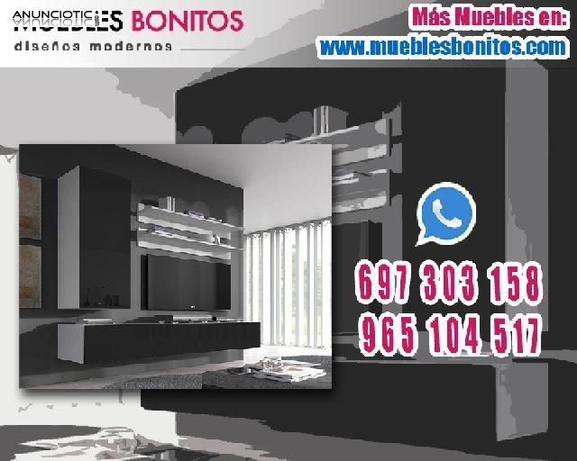 Muebles Nora en blanco y negro