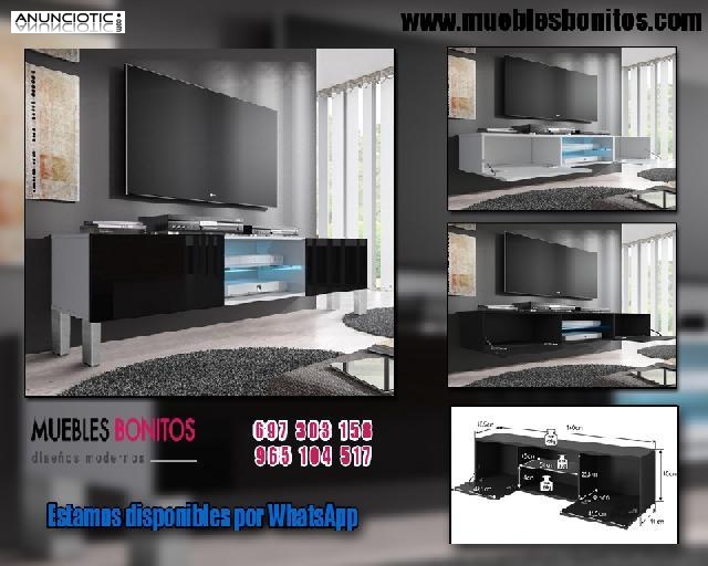 Tibi Mueble TV con patas Ref 3644