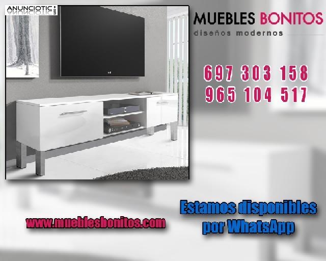 Mueble TV con patas ref 3707