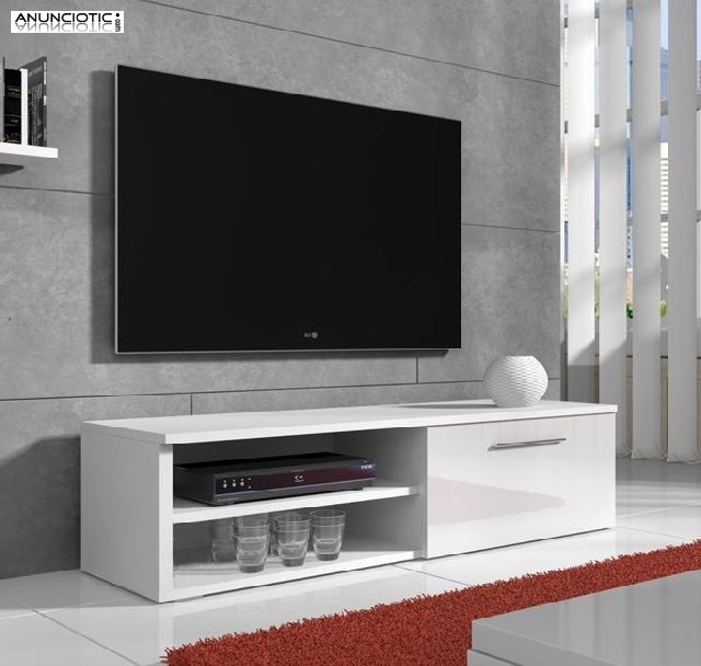 Mueble TV modelo Danao en blanco (100cm)