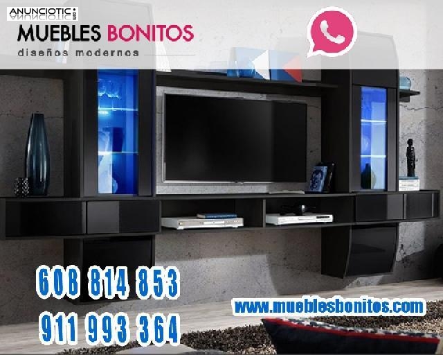 Mueble de salón, modelo Nilson