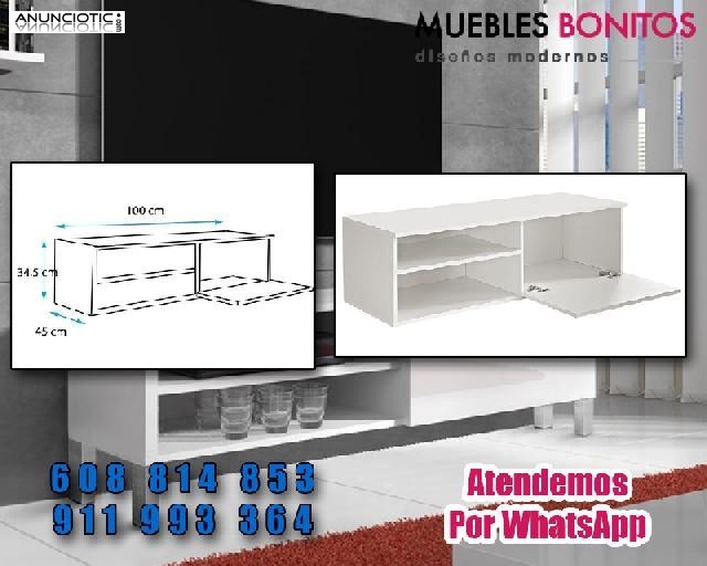 Mueble para tv con patas