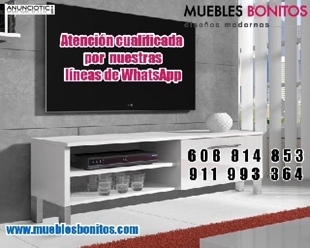 Mueble para tv con patas