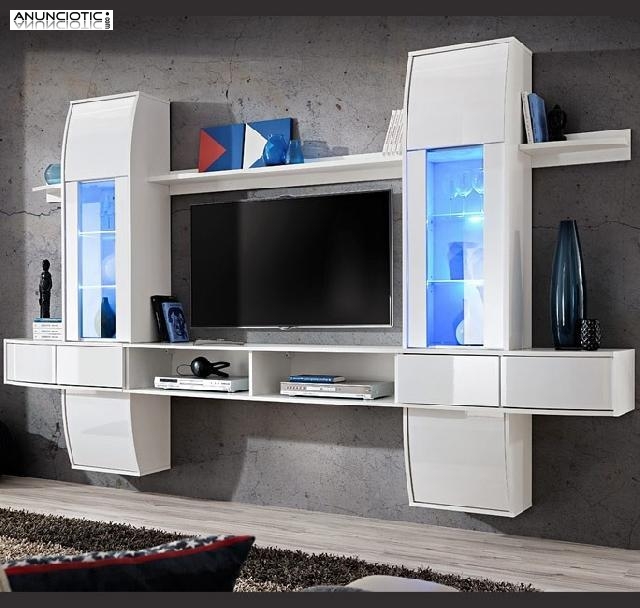 Mueble de salón modelo Nilson blanco